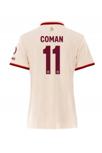 Bayern Munich Kingsley Coman #11 Jalkapallovaatteet Naisten Kolmaspaita 2024-25 Lyhythihainen